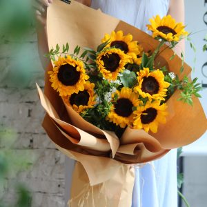 向日葵鮮花束L
